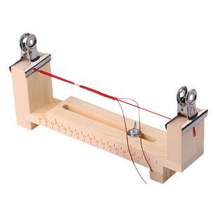 实木编线固定垫板编绳架工具固定器编绳器手绳编织架手工编绳神器
