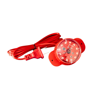 大红绒布灯笼专用配件2米线插电款/电池自感应发光免插电LED灯