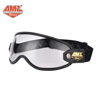AMZ复古摩托车头盔护目镜风镜