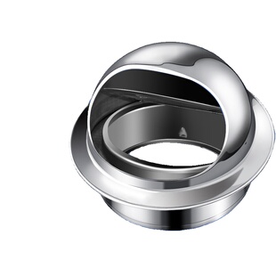 风帽外墙不锈钢止回阀油烟机风罩排烟排风防雨防风罩排气室外通风