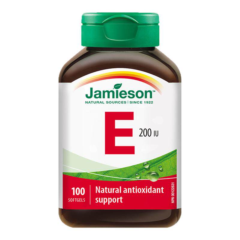 加拿大Jamieson维生素E胶囊100粒