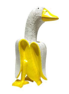 Saree/莎芮创意香蕉鸭装饰品