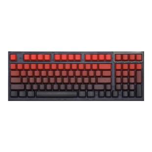 极昼微尘键盘侧刻渐变键帽透光机械PBT材质OEM高度136键迈从 ATK