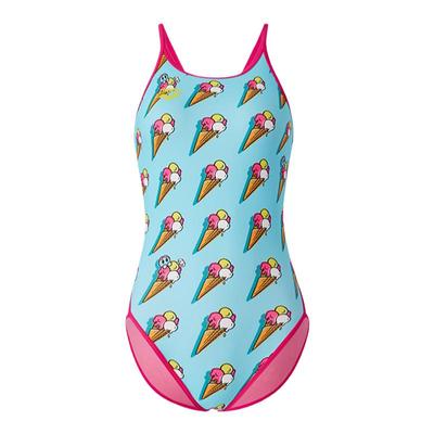 Arena高胯女连体三角专业泳衣