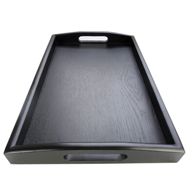 黑色实木长方形水杯用茶具木质