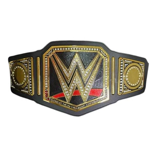 WWE世界重量级冠军腰带拳击比赛1/1金腰带格斗纪念冠军奖品收藏