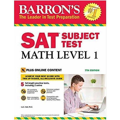SAT SUBJECT TEST MATH L  SAT学科考试数学L   进口书籍书本 纯全英文版正版原著进口原版英语书籍