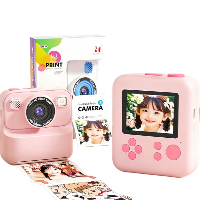 儿童拍立得相机拍照录像高清玩具