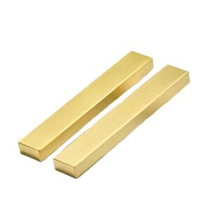 优质实心纯黄铜镇尺书法压条 纯铜镇纸 文房四宝压纸多款选择包邮