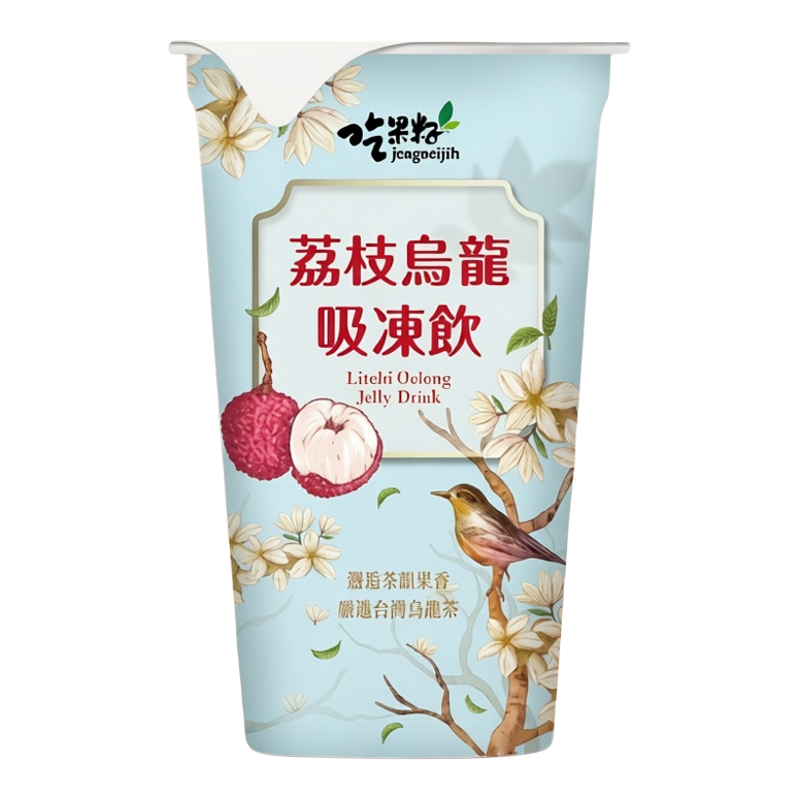 吃果籽荔技乌龙味吸冻饮220g*4夏日消暑解渴冰饮果冻休闲解馋零食