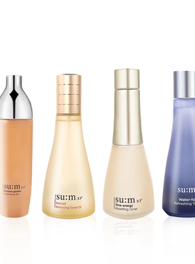 韩国苏秘sum37度呼吸时光能量惊喜水分魔法修护花园单爽肤水乳液