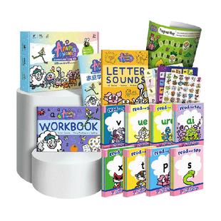 自拼动物城 Anima Phonics 英语启蒙绘本 自然拼读英语教材