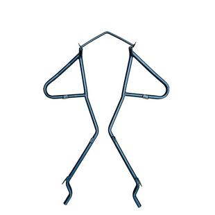 适用22-23款光阳弯道情人150护杠防摔杠Racing150货架靠背改装件