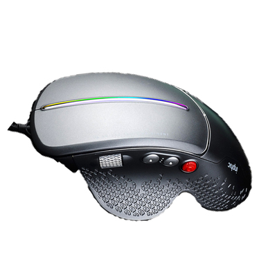 人体学垂直金属有线男设计师鼠标