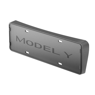 帝博车牌架保护底座适用特斯拉牌照框焕新Model3/Y内饰改装YL配件