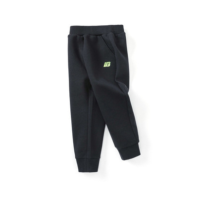 秋冬新款男童裤子加绒保暖长裤