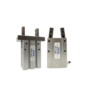 通孔侧面扁平型安装导轨加长手指气缸HFZL16/10/HFKL20/25/N/B/f