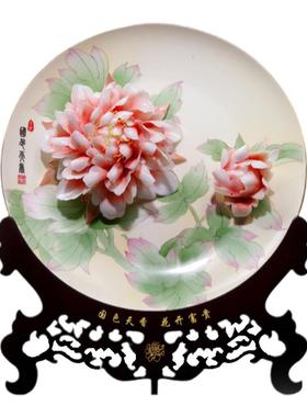 夫己陶瓷房间布置酒柜高档工艺品