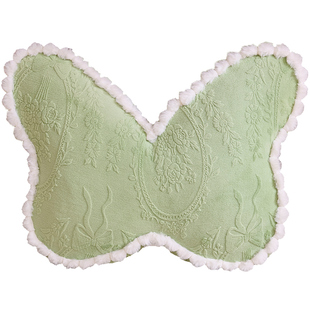 抱枕靠垫高级感舒适床头靠背垫腰靠沙发垫创意蝴蝶造型四季通用