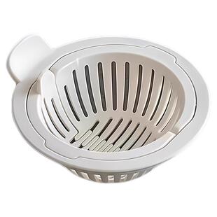 厨房水槽过滤网防堵剩菜剩饭过滤神器不脏手过滤篮提篮垃圾隔渣网