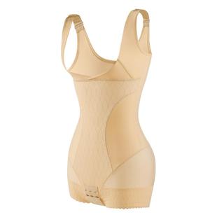 婷美【超薄塑身】春夏季收腹提臀产后收小肚子凉感美体塑形连体衣