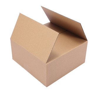 森海包装正方形纸箱快递打包箱方形半高纸盒四方发货箱子定制批发