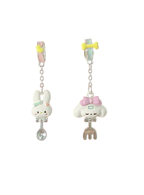 女镀银可爱手绘手链原创设计手串