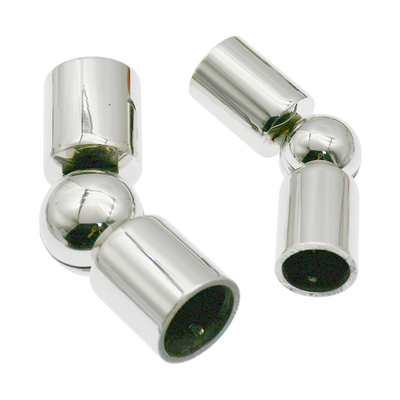 迟菲19/25不锈钢圆管万向连接头