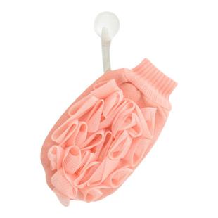 洁丽雅搓澡巾浴花二合一 双面澡巾手套专用搓背洗澡沐浴浴球起泡