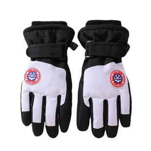 亲子款儿童滑雪手套防水加厚小孩玩雪专用分指男童女童打雪仗护腕