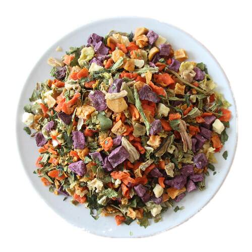 福禄家自制狗狗蔬菜干脱水冻干狗粮伴侣拌狗粮补充维生素宠物零食