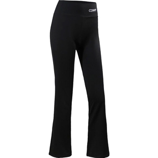 康尼舞蹈裤女长裤拉丁练功广场舞服装瑜伽裤微喇叭直筒宽松形体裤