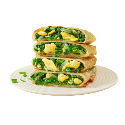 食者道韭菜盒子鸡蛋饼冷冻半成品