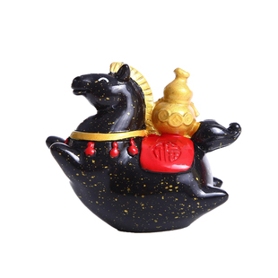 洛阳文创纪念品唐三彩迷你小马摆件装饰2026马年伴手礼物创意礼品