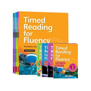 进口Seed Learning出版Timed Reading for Fluency 流利阅读计时器1-4级英文原文阅读课程教材小学高年级初高中CEFR A2扫码听音频
