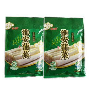 淮安土特产康得乐蒲菜400g*2袋蒲儿菜烧肉圆虾米鲜嫩爽口健康包邮