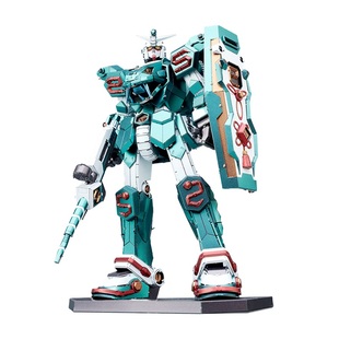 【旗舰店】拼酷*万代联名 蛇高达立像拼装模型3D金属拼图玩具摆件