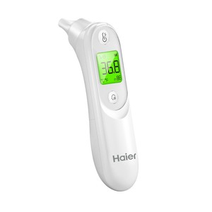 海尔电子体温计婴儿耳温枪家用额温医专用精准儿童测人温度检测仪，可领20元体温计类优惠券