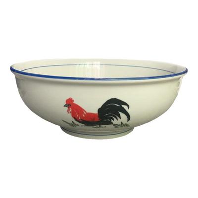 陶瓷怀旧家用釉下彩鸡公碗汤面碗