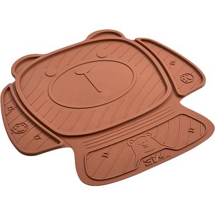 3W汽车儿童安全座椅防磨垫车载加厚座椅保护防压垫isofix接口通用