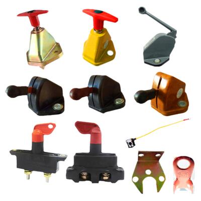 货车手动闸刀式汽车总开关JK861电源货车防漏电电瓶断电开关总闸