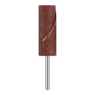 带柄百叶轮磨头砂纸磨头金属除锈打磨棒抛光轮圆柱锥形砂布头3mm