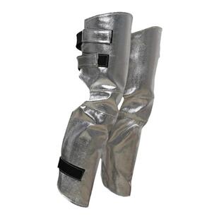 安百利ABL-X042防火耐高温护腿铝箔隔热护膝炉前工防烫阻燃1000度