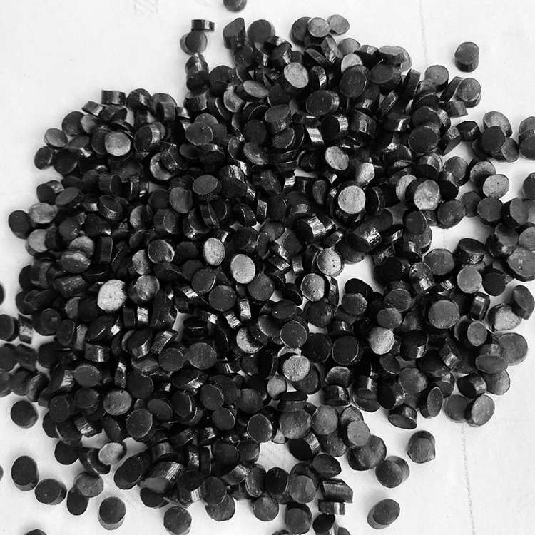 pvc再生料塑料颗粒 万向轮注塑颗粒 pvc挤出塑料颗粒再生料批发