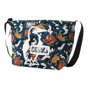 CHUMS洽洽鸟户外运动斜挎包休闲出游单肩背包男女通勤包CH60-3980