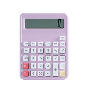 人教版同款小学生计算器小学四年级专用小型学习数学分数课本同步计算机儿童大按键小号便携多功能大屏记算机