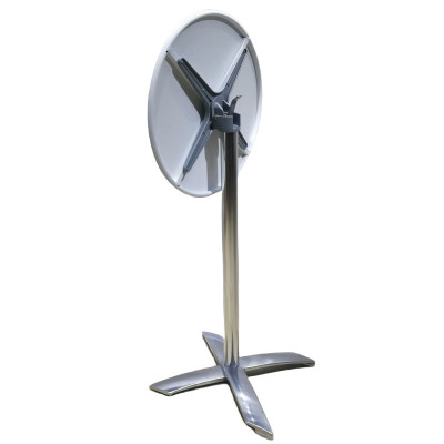 防锈轻便铝脚吧台桌高脚可翻折