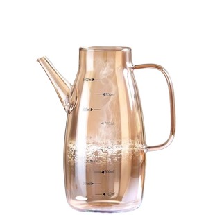 玻璃油壶厨房家用不挂油防漏油大容量酱油罐不锈钢高硼硅食品级