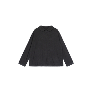 300g超细云朵柔棉肤感 定制扣 彼得潘领经典polo衫 安妮森林