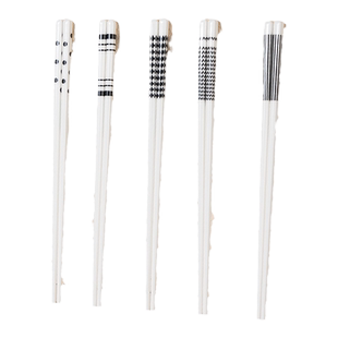 陶瓷筷子家用高档新款轻奢高级感家庭专人专用一家人区分精品高端